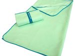 Dyckhoff Mikrofaserhandtuch mit Reißverschluss 120 x 60 cm mint