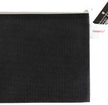 FolderSys Reißverschlussbeutel, schwarz, 25,50  x  19  cm