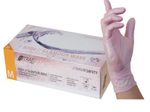 NITRAS® Einmalhandschuhe GLAMOUR WAVE, Größe M, rosa