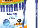BIC® Kugelschreiber Cristal Soft, Schreibfarbe: blau