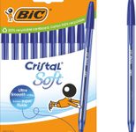 BIC® Kugelschreiber Cristal Soft, Schreibfarbe: blau