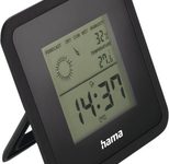 hama Thermometer Borneo, schwarz