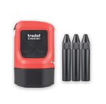 tradat Datenschutz-Rollstempel-Set ID Protector+, rot