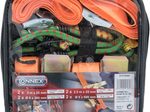 CONNEX Zurr- & Spanngurte-Set, farbsortiert