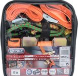 CONNEX Zurr- & Spanngurte-Set, farbsortiert