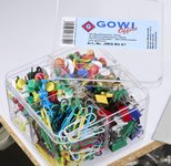 Gowi Büroklammern Sortimentbox 416 teilig farbsortiert