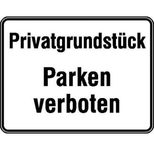 SafetyMarking® Hinweisschild "Parken verboten" 33 x 25 cm