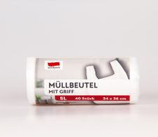 quickpack Müllbeutel 5,0 l, weiß
