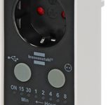 brennenstuhl Timer-Steckdose schwarz
