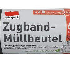 quickpack Müllbeutel 60,0 l, schwarz
