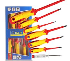 S&R Schraubenausdreher-Set VDE Elektriker