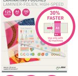 LEITZ Laminierfolien glänzend 125 mikron A4