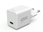 hama GaN-Ladeadapter weiß, 45 Watt