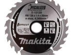 makita Kreissägeblatt E-12120 EFFICUT 136x20x25Z