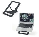 LEITZ Laptop-Ständer Ergo Ultraflach dunkelgrau