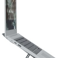 LEITZ Laptop-Ständer Ergo Ultraflach dunkelgrau