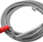 CONNEX Rohrreinigungsspirale mit einer Kunststoffkurbel 5m