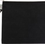FolderSys Reißverschlussbeutel, schwarz, 35  x  27  cm