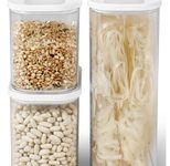 MEPAL Vorratsdosen-Set Modula, weiß, 2 x 1,0 l / 1 x 2,0 l