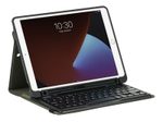 Targus Pro-Tek Education für iPad 7. - 9. Generation 10.2", Tastatur und Foliohülle in Schwarz (DE-Layout)