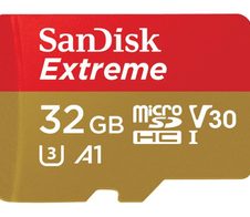 SanDisk Extreme microSDHC Speicherkarte 32GB 2-Pack + SD Adapter