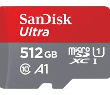 SanDisk Ultra microSDXC Speicherkarte für Chromebooks 512GB + SD Adapter