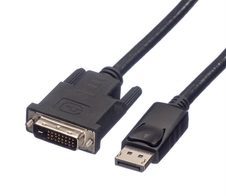 ROLINE 11.04.5775 Video-Adapterkabel - DisplayPort zu DVI - 1.5 m