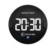 OOONO Parkscheibe P-Disc No2 schwarz