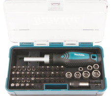 makita B-36170 Ratschen-Bit-Set, 47-teilig