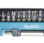 makita D-65006 Bit-Set, 11-teilig