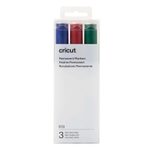 Cricut 3 Stifte permanent ölbasierte Tinte - 2.5 mm Rot Grün Blau
