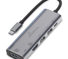 MediaRange Multiport-Adapter MediaRange Multiport 5 in 1 MRCS511