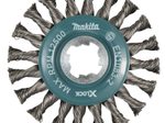 makita Drahtbürste für Winkelschleifer Rundbürste 115mm X-Lock D-73405