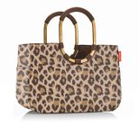 reisenthel® Einkaufskorb loopshopper L frame leo macchiato, 25,0 l
