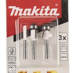 makita Fräser-Set D-53338 6mm, 3-teilig
