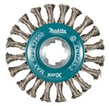 makita Drahtbürste für Winkelschleifer Rundbürste 115mm X-Lock D-73352