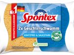 Spontex Spülschwamm, gelb/blau