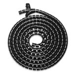 Digitus Kabelschlauch, schwarz, 5m PET