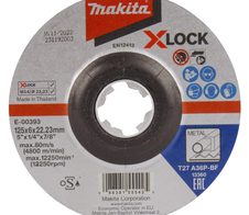 makita Schruppscheibe 125x6mm  X-Lock E-00393