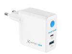 XLAYER Power Saver 65W Ladeadapter weiß, 65 Watt