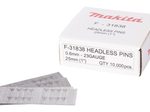 makita Stiftnägel ohne Kopf 0.6x25mm F-31838, 10000 Stück