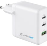 XLAYER Powercharger 65W Ladeadapter weiß, 65 Watt