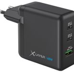 XLAYER Powercharger 65W Ladeadapter schwarz, 65 Watt