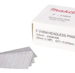makita Stiftnägel ohne Kopf 0.6x35mm F-31854, 10000 Stück