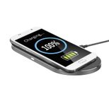XLAYER Wireless Pad Double Induktive Ladestation space grau, 10 Watt