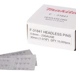makita Stiftnägel ohne Kopf 0.6x30mm F-31841, 10000 Stück