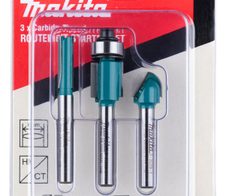 makita Fräser-Set D-30209 6mm, 3-teilig