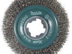 makita Drahtbürste für Winkelschleifer Kegelbürste 100mm X-Lock D-73449