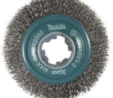makita Drahtbürste für Winkelschleifer Kegelbürste 100mm X-Lock D-73449