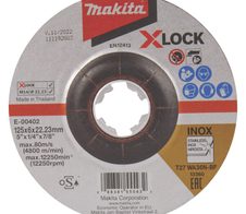 makita Schruppscheibe 125x6mm X-Lock E-00402